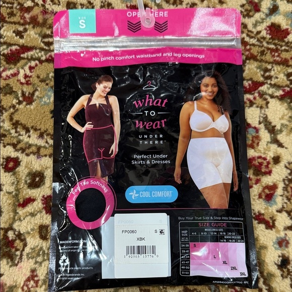 Maidenform Flexees Black Thigh Slimmer - Picture 4 of 5